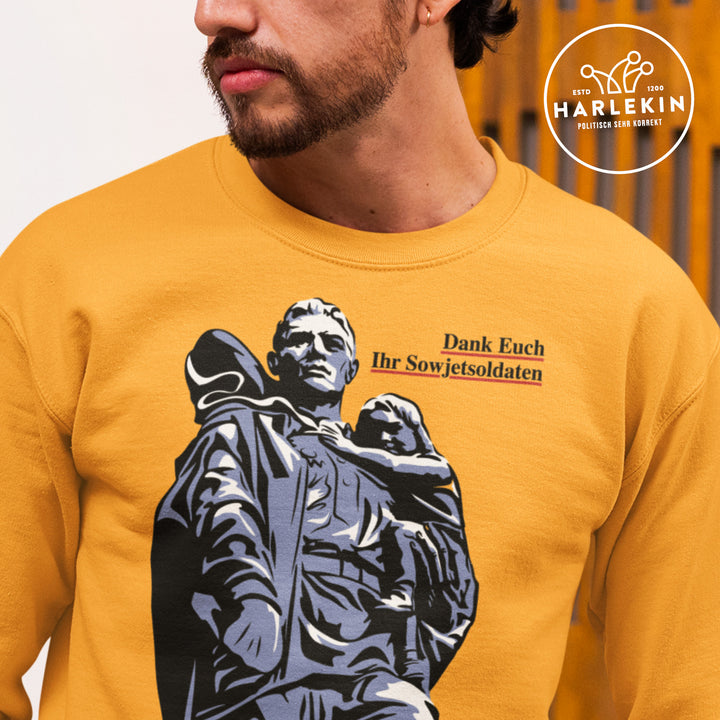 SWEATER BUBEN • DANK EUCH IHR SOWJETSOLDATEN (DDR ORIGINAL-PLAKAT)