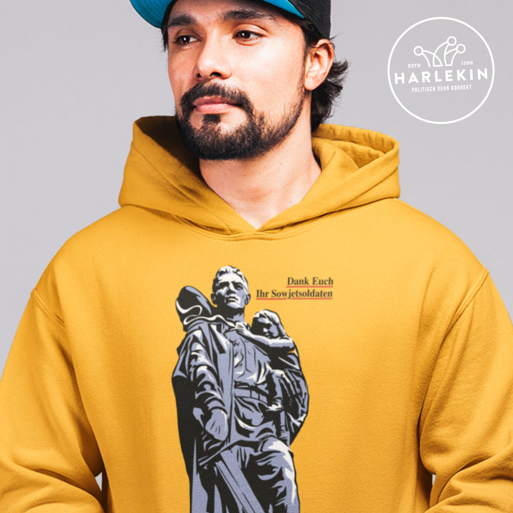 HOODIE BUBEN • DANK EUCH IHR SOWJETSOLDATEN (DDR ORIGINAL-PLAKAT)