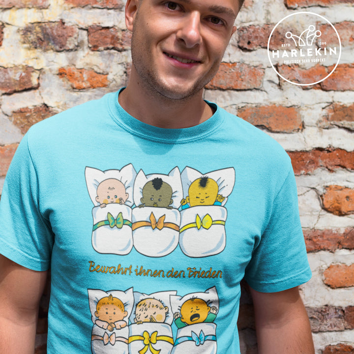 PREMIUM SHIRT BUBEN • BEWAHRT IHNEN DEN FRIEDEN (DDR ORIGINAL-PLAKAT)