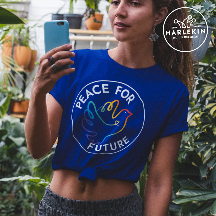 DIE MÖHRE: GRÜNZEUG PREMIUM SHIRT MÄDELS • PEACE FOR FUTURE