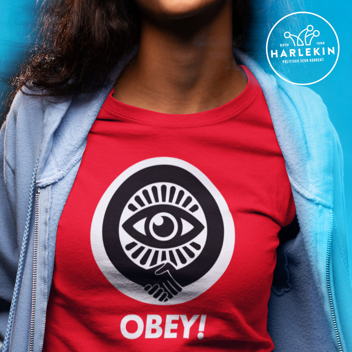 PREMIUM SHIRT MÄDELS • OBEY! GEHORCHE!