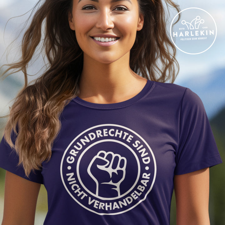 PREMIUM SHIRT MÄDELS • GRUNDRECHTE SIND NICHT VERHANDELBAR