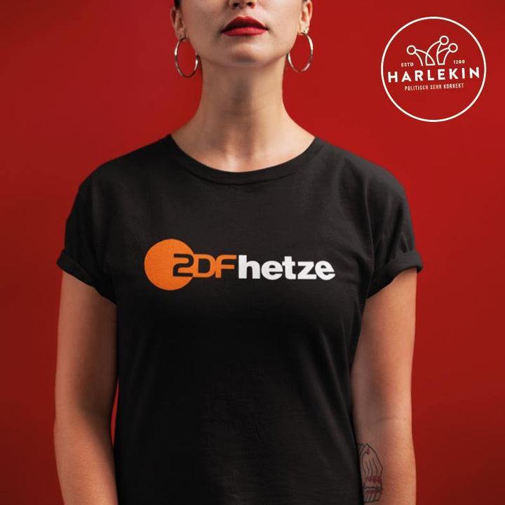 ADBUSTING & GUERILLA PREMIUM SHIRT MÄDELS • ZDF HETZE
