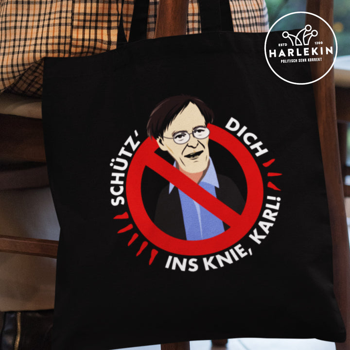 STOFFTASCHE • SCHÜTZ DICH INS KNIE, KARL
