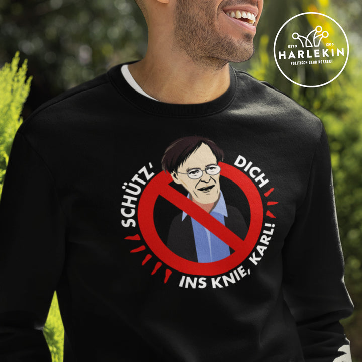 SWEATER BUBEN • SCHÜTZ DICH INS KNIE, KARL