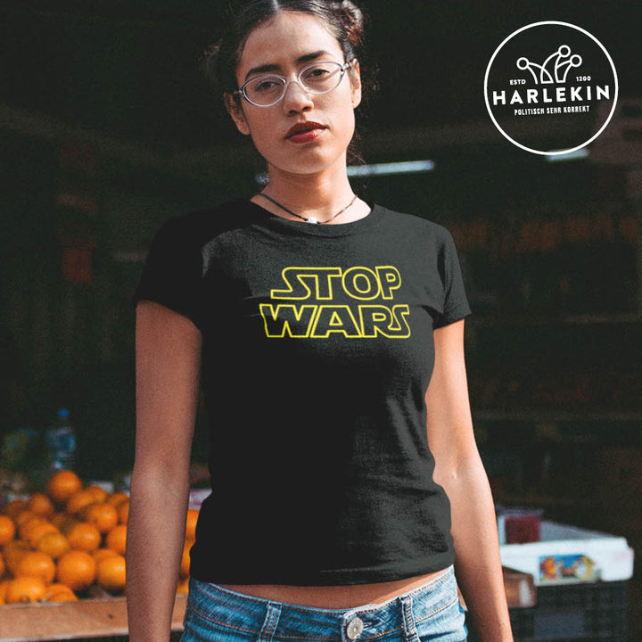 DEZENTE REBELLEN PREMIUM SHIRT MÄDELS • STOP WARS