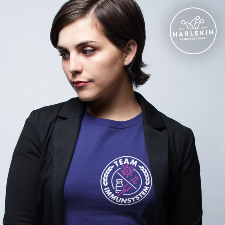 DEZENTE REBELLEN PREMIUM SHIRT MÄDELS • TEAM IMMUNSYSTEM