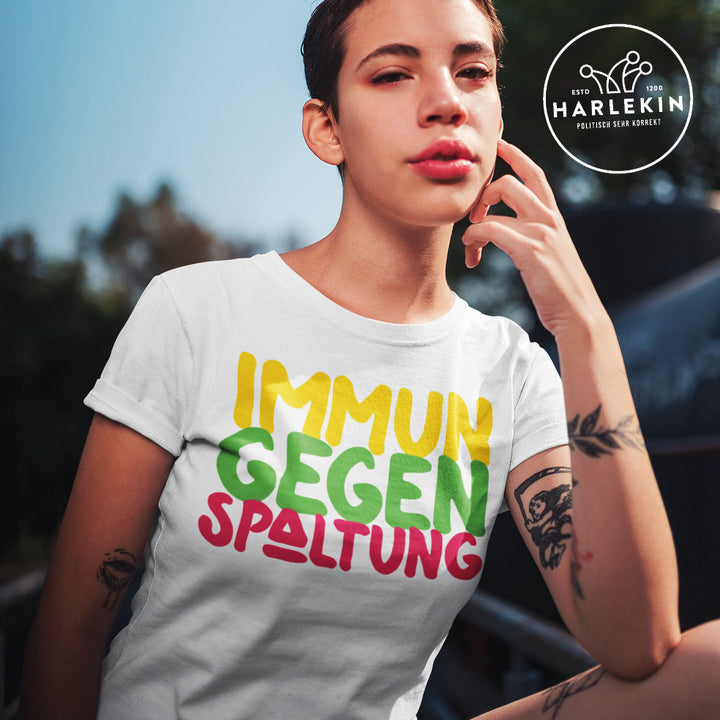 DIE MÖHRE: GRÜNZEUG PREMIUM SHIRT MÄDELS • IMMUN GEGEN SPALTUNG