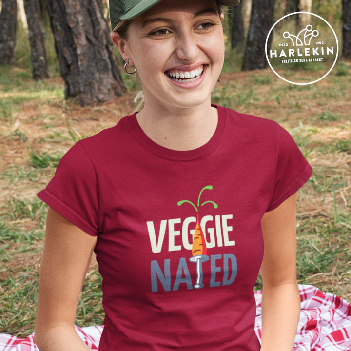 DIE MÖHRE: GRÜNZEUG PREMIUM SHIRT MÄDELS • VEGGIE NATED
