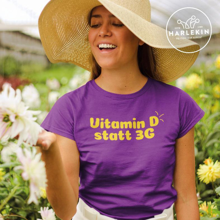DIE MÖHRE: GRÜNZEUG PREMIUM SHIRT MÄDELS • VITAMIN D STATT 3G