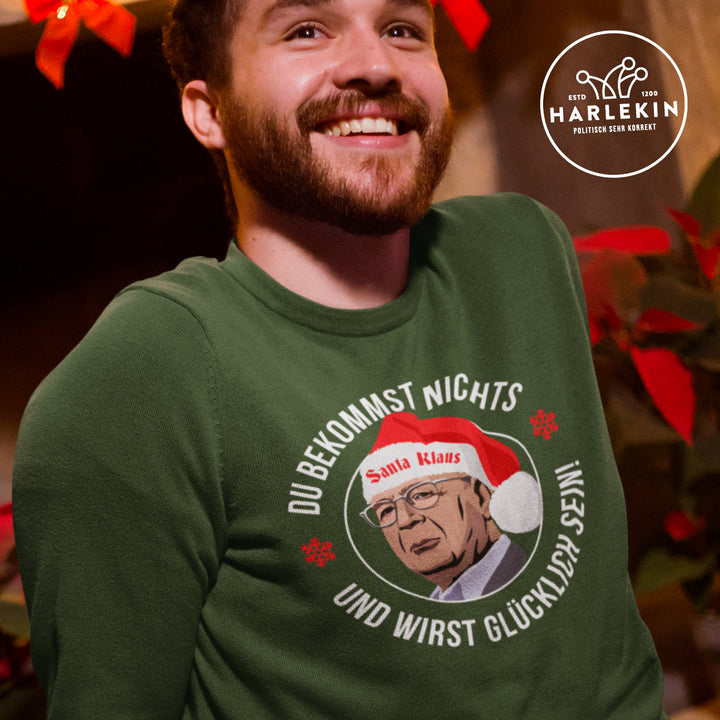SWEATER BUBEN • SANTA KLAUS - DU BEKOMMST NICHTS