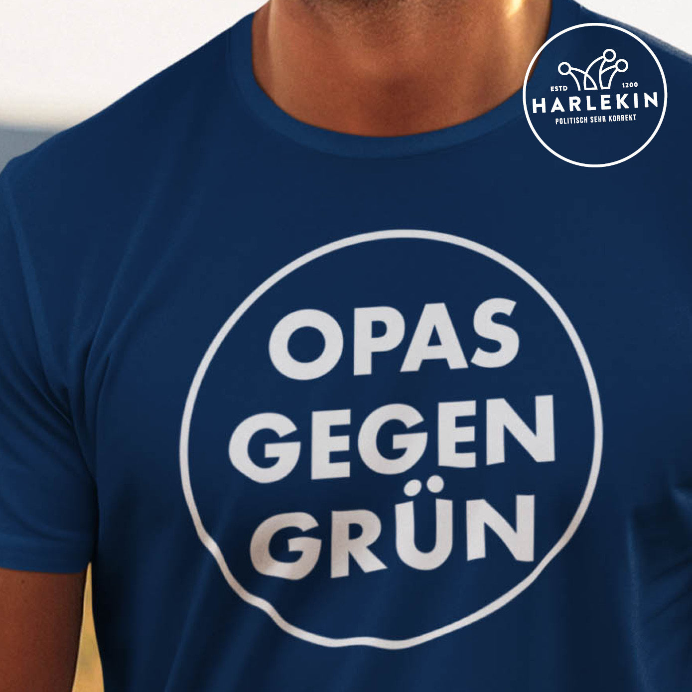 PREMIUM SHIRT BUBEN • OPAS GEGEN GRÜN - DUNKEL