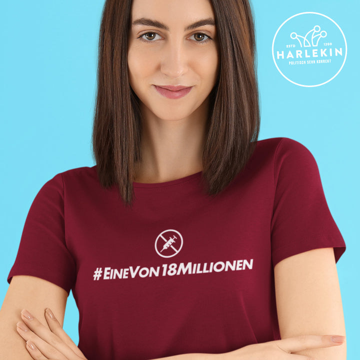 PREMIUM SHIRT MÄDELS • EINE VON 18 MILLIONEN - DUNKEL