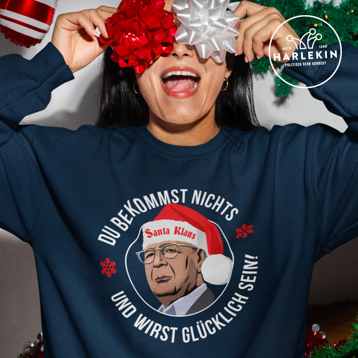 SWEATER MÄDELS • SANTA KLAUS - DU BEKOMMST NICHTS