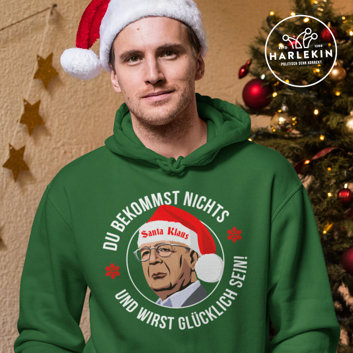 HOODIE BUBEN • SANTA KLAUS - DU BEKOMMST NICHTS