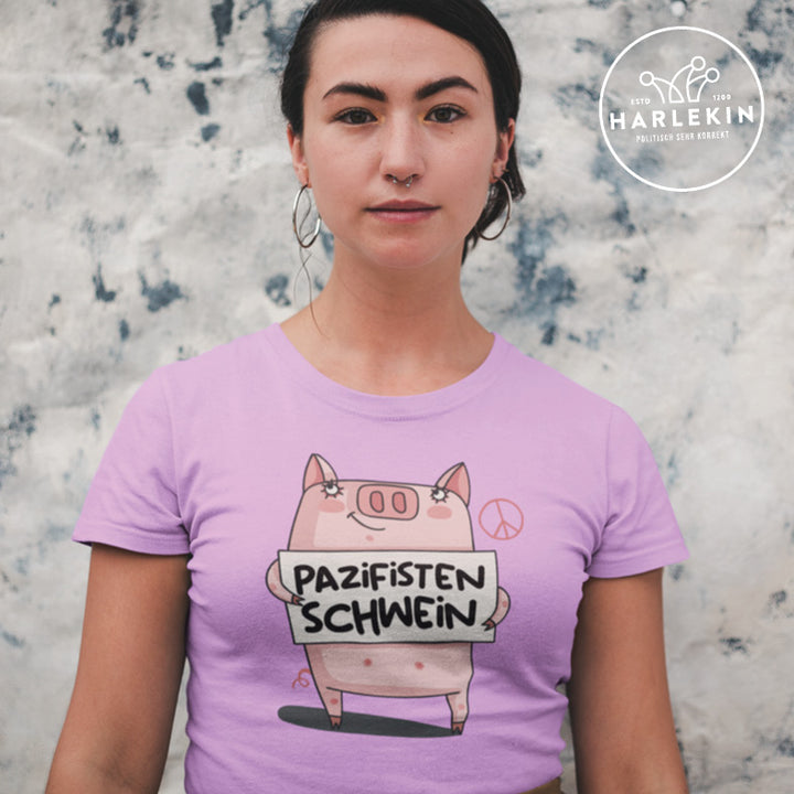 PREMIUM SHIRT MÄDELS • PAZIFISTENSCHWEIN