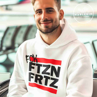 HOODIE BUBEN • FCK FTZN FRTZ - hell