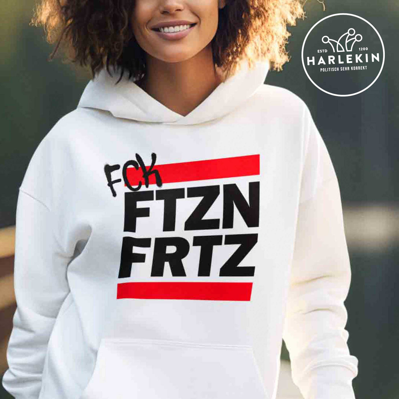 HOODIE MÄDELS • FCK FTZN FRTZ - hell