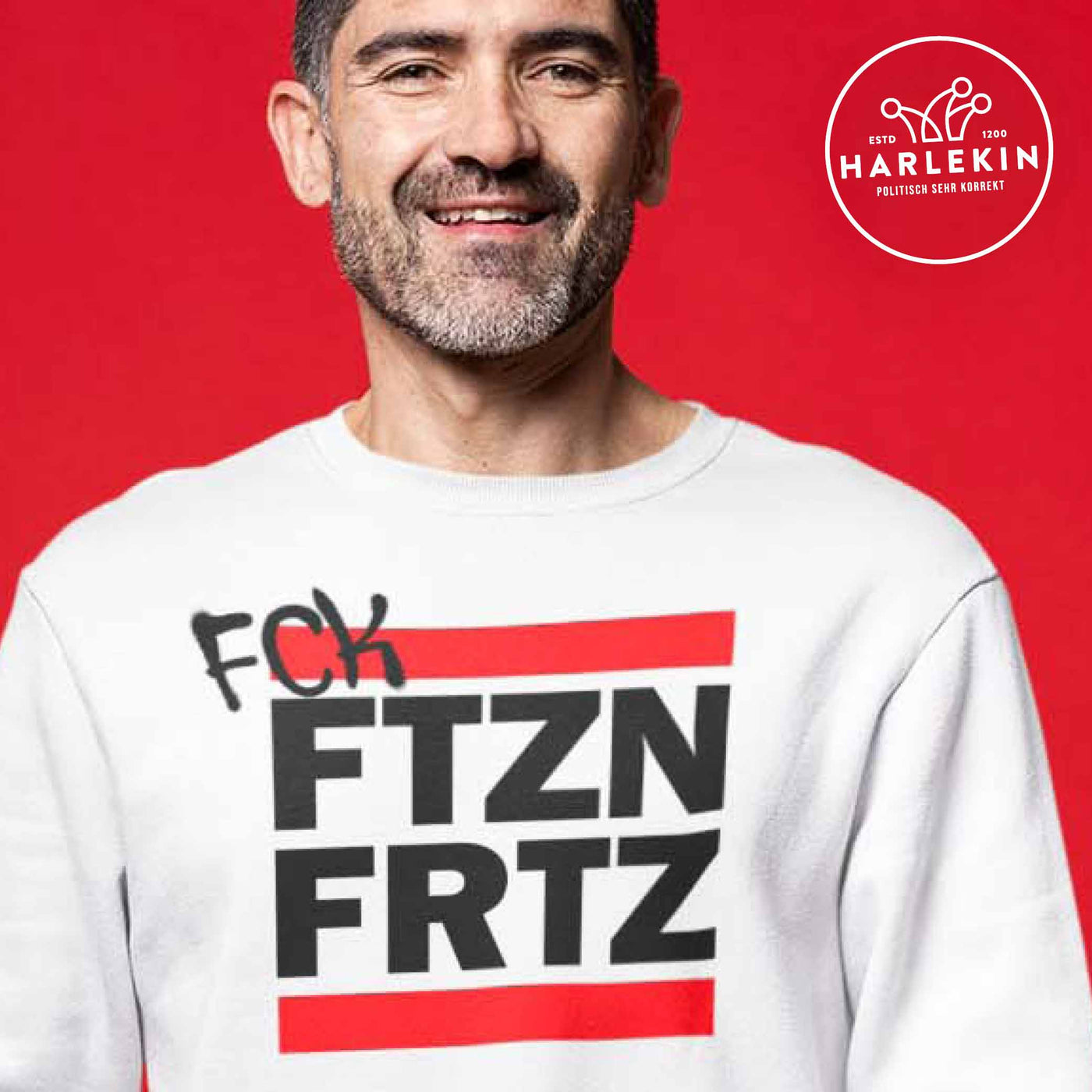 SWEATER BUBEN • FCK FTZN FRTZ - hell