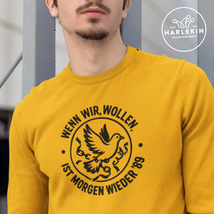 SWEATER BUBEN • WENN WIR WOLLEN, IST MORGEN WIEDER '89 - hell