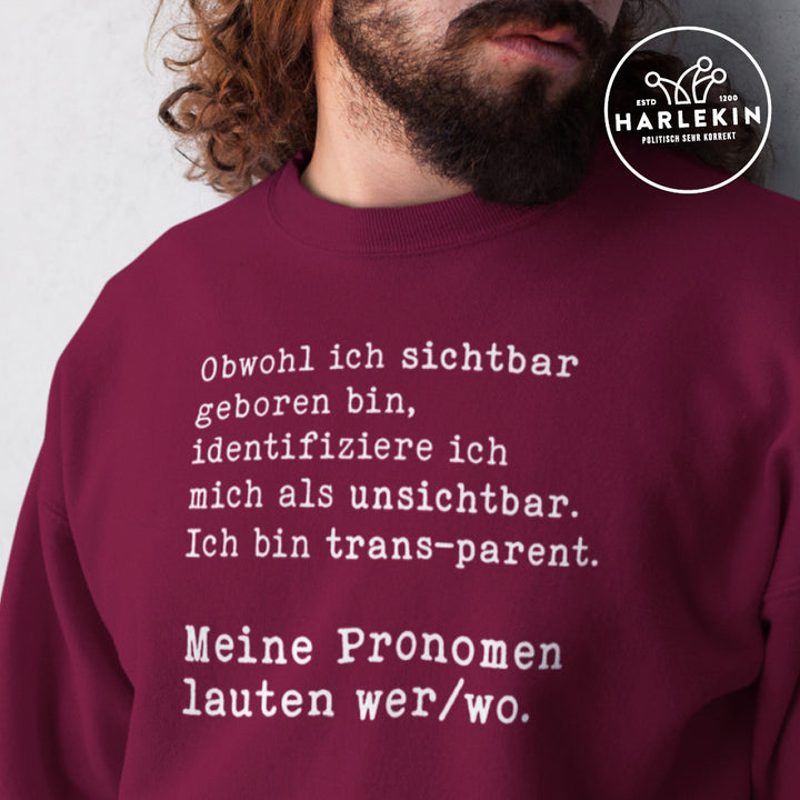 SWEATER BUBEN • TRANS-PARENT