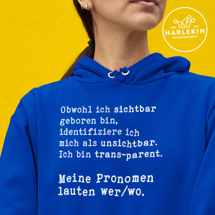 HOODIE MÄDELS • TRANS-PARENT
