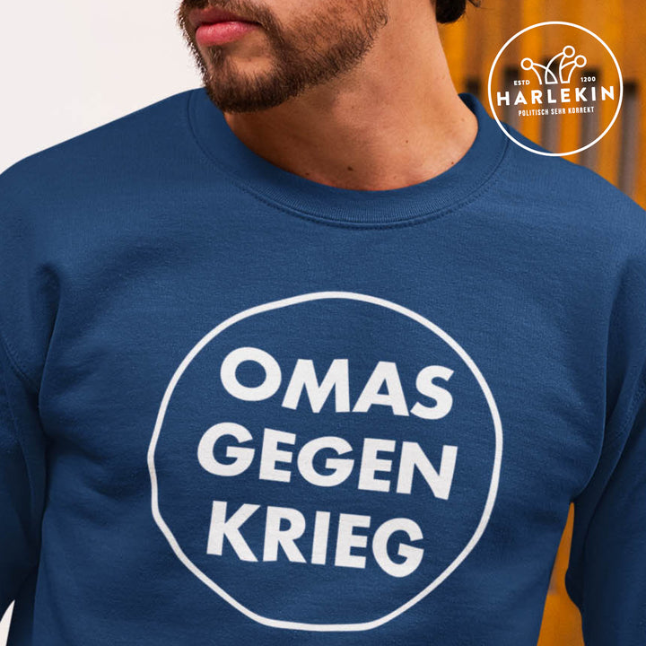 SWEATER BUBEN • OMAS GEGEN KRIEG - dunkel