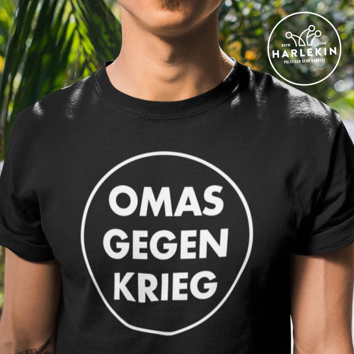 PREMIUM SHIRT BUBEN • OMAS GEGEN KRIEG - dunkel