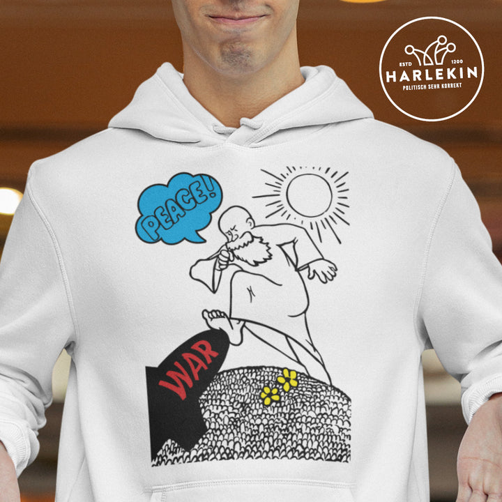 HOODIE BUBEN • PEACE & WAR (ORIGINAL DDR-PLAKAT)