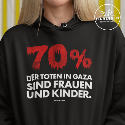 HOODIE MÄDELS • 70% DER TOTEN IN GAZA