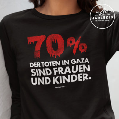 SWEATER MÄDELS • 70% DER TOTEN IN GAZA