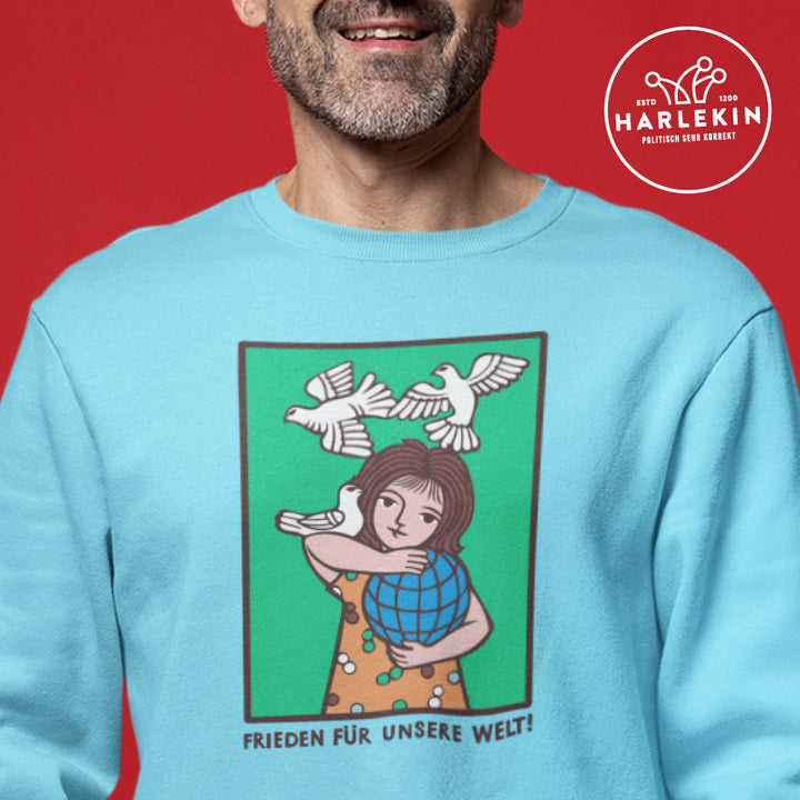 SWEATER BUBEN • FRIEDEN FÜR UNSERE WELT! (DDR-ORIGINAL-PLAKAT)