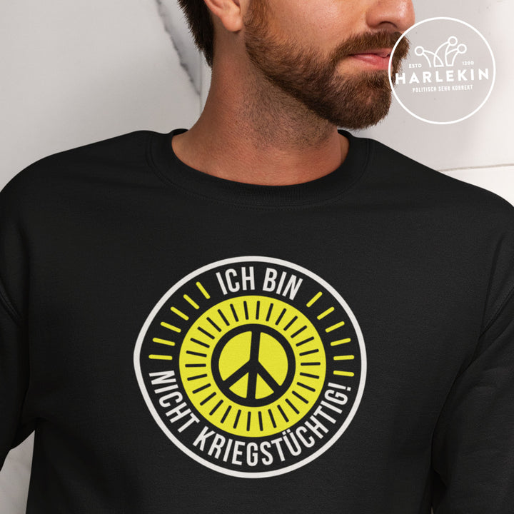 SWEATER BUBEN • ICH BIN NICHT KRIEGSTÜCHTIG!