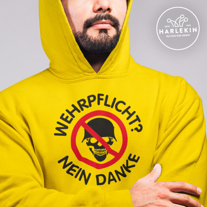 HOODIE BUBEN • WEHRPFLICHT? NEIN DANKE