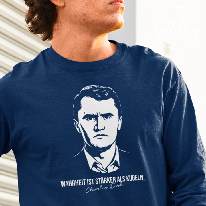 SWEATER BUBEN • WAHRHEIT IST STÄRKER ALS KUGELN - CHARLIE KIRK