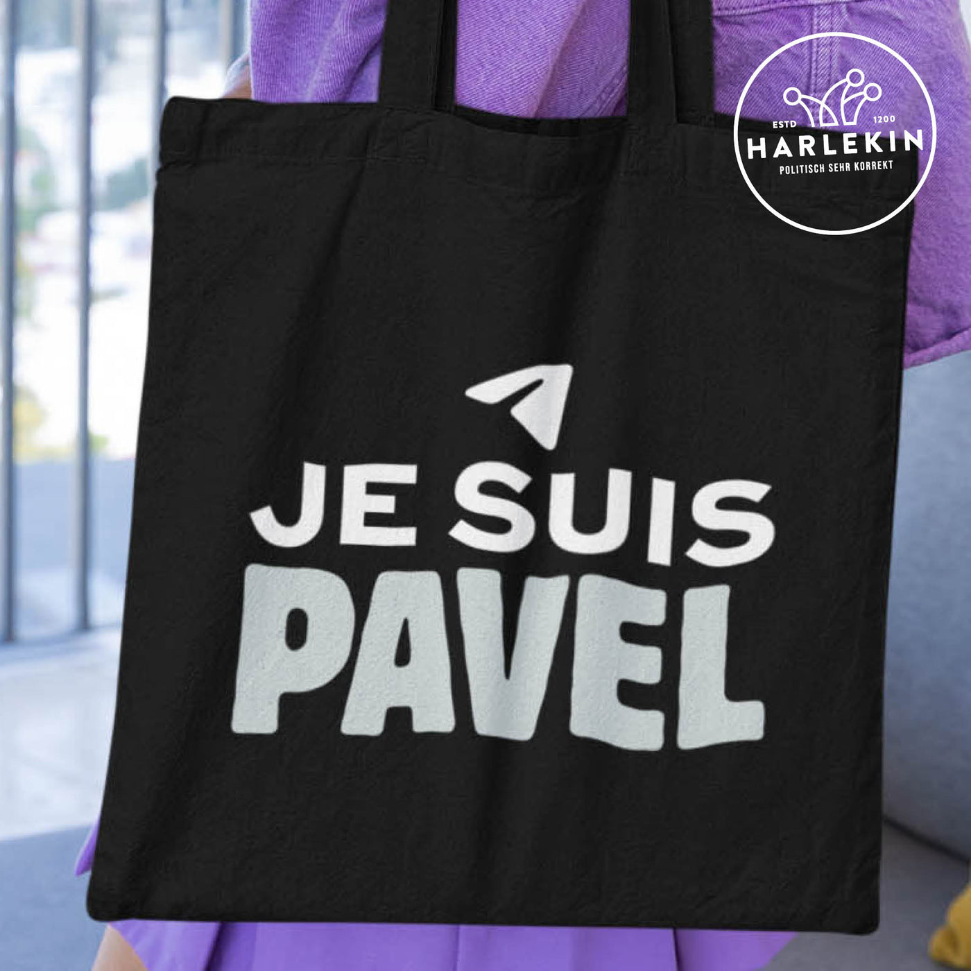 STOFFTASCHE • JE SUIS PAVEL