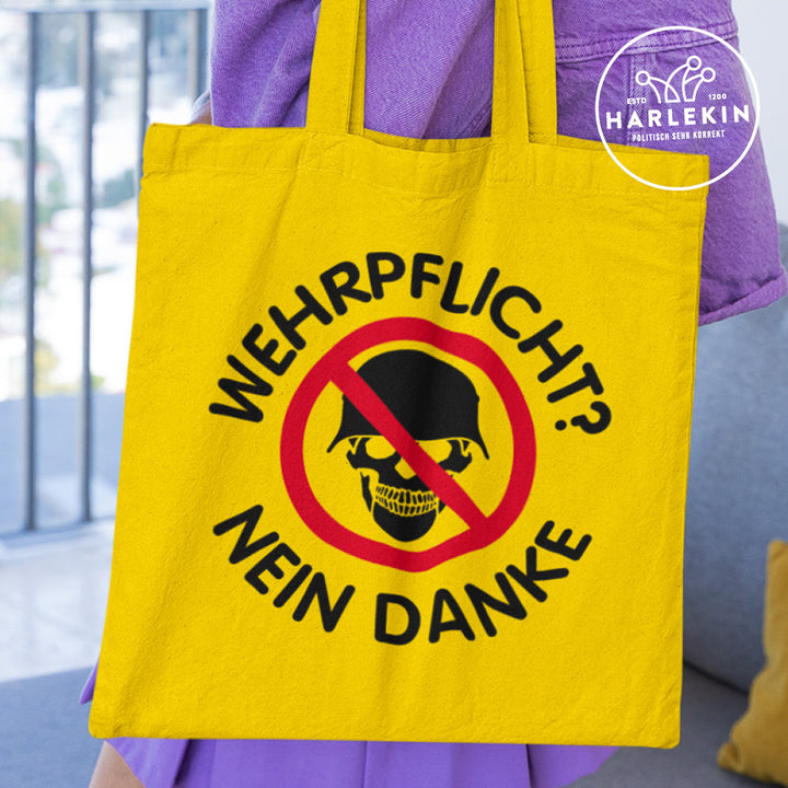 STOFFTASCHE • WEHRPFLICHT? NEIN DANKE