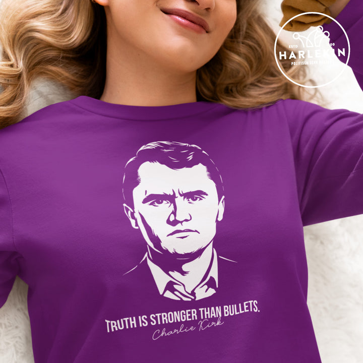 SWEATER MÄDELS • TRUTH IS STRONGER THAN BULLETS - CHARLIE KIRK