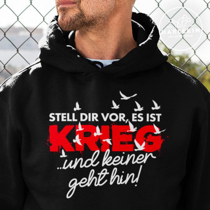 HOODIE BUBEN • STELL DIR VOR, ES IST KRIEG