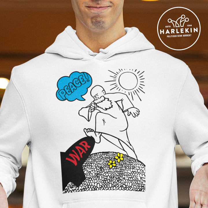 HOODIE BUBEN • PEACE & WAR (ORIGINAL DDR-PLAKAT)