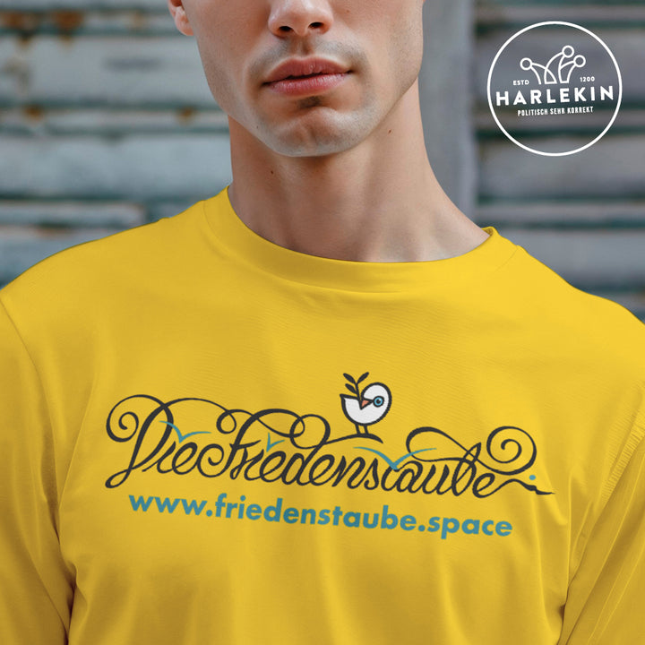SWEATER BUBEN • FRIEDENSTAUBE.SPACE - BRUSTPRINT - hell