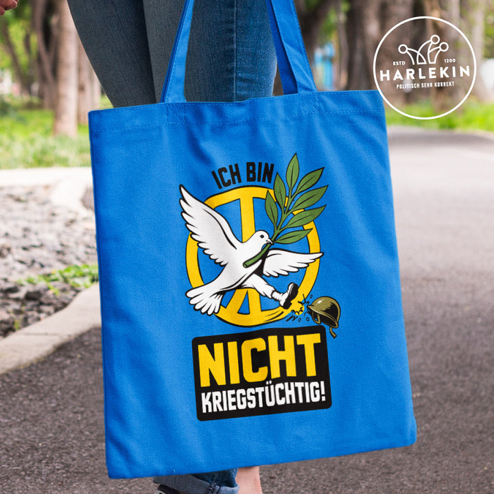 STOFFTASCHE • ICH BIN NICHT KRIEGSTÜCHTIG