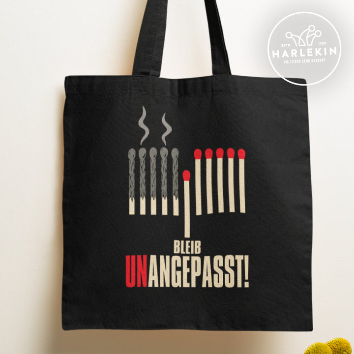 STOFFTASCHE • BLEIB UNANGEPASST