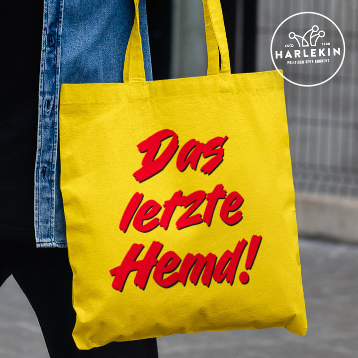 STOFFTASCHE • DAS LETZTE HEMD! - hell