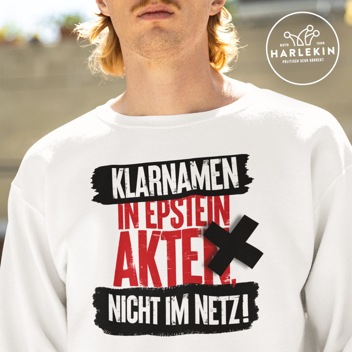 SWEATER BUBEN • KLARNAMEN - hell