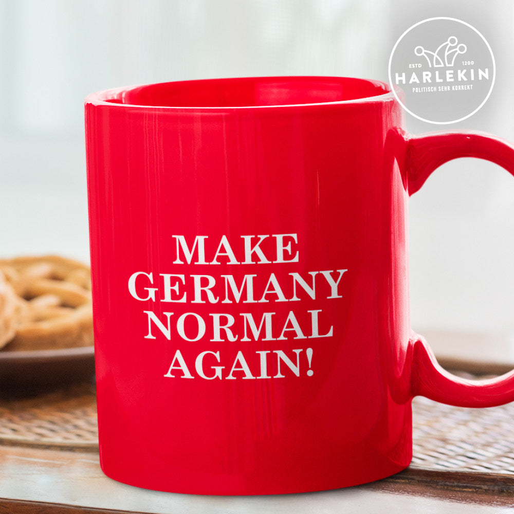 TASSE • MAKE GERMANY NORMAL AGAIN - dunkel