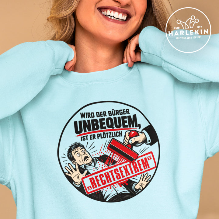 SWEATER MÄDELS • WIRD DER BÜRGER UNBEQUEM, IST ER PLÖTZLICH RECHTSEXTREM