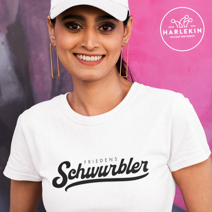 PREMIUM SHIRT MÄDELS • FRIEDENS-SCHWURBLER - HELL