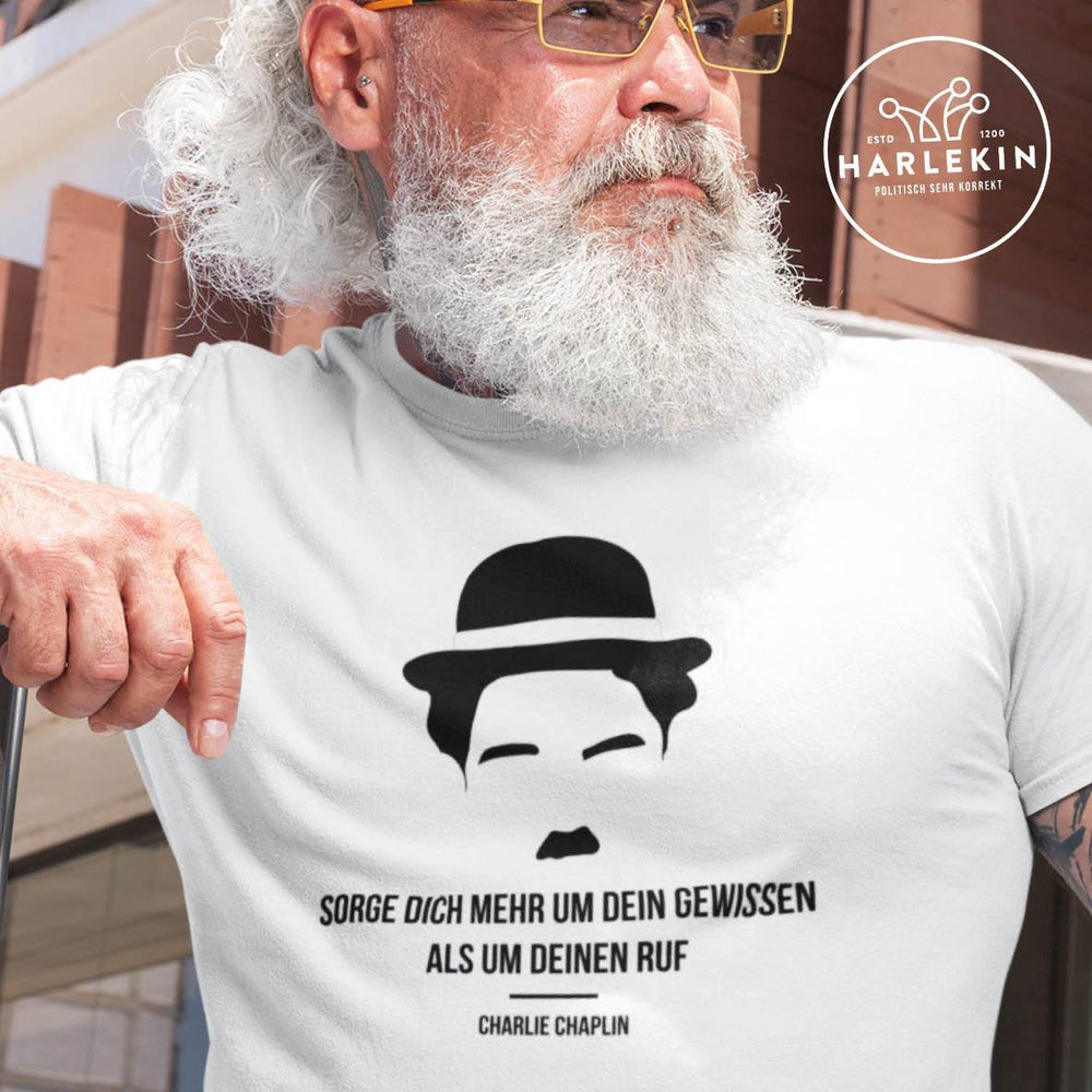 PREMIUM SHIRT BUBEN • CHARLIE CHAPLIN / GEWISSEN