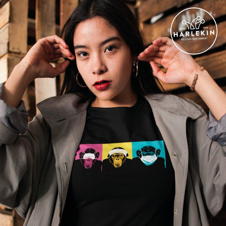 KENFM PREMIUM SHIRT MÄDELS • DREI AFFEN